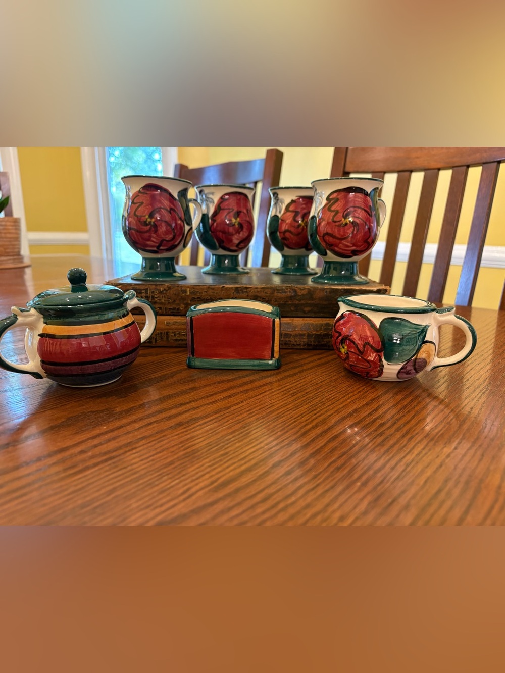 1996 Handmade pottery tea set